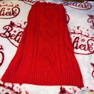 Wondershop at Target Pet Red Sweater Size Medium M New NWOT Dog Clothes